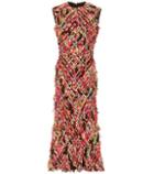 Alexander Mcqueen Wishing Tree Tweed Dress
