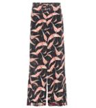 Valentino Printed Silk Trousers