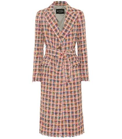 Etro Wool-blend Tweed Coat