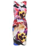 Roberto Cavalli Floral-printed Stretch Wrap Dress