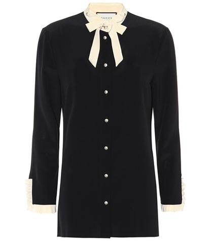 Off-white Silk Shirt