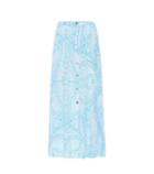 Melissa Odabash Daisy Paisley-printed Maxi Skirt