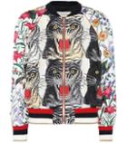 Gucci Silk Bomber Jacket