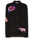 Christopher Kane Silk-blend Blouse