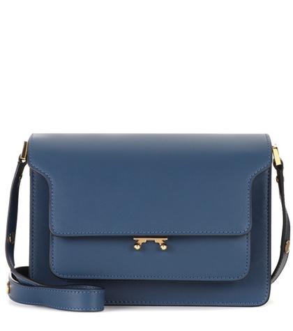 Tabitha Simmons Trunk Leather Shoulder Bag
