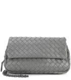 Saint Laurent Intrecciato Leather Shoulder Bag