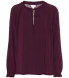 Valentino Garavani Samantha Challis Peasant Blouse