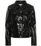 Calvin Klein Jeans Faux Patent Leather Jacket