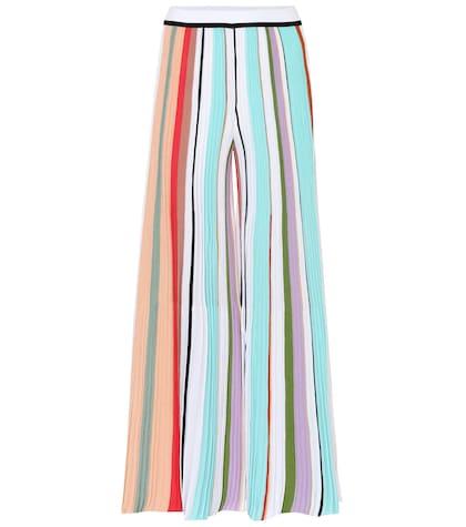 Missoni Striped Crochet Wide-leg Pants