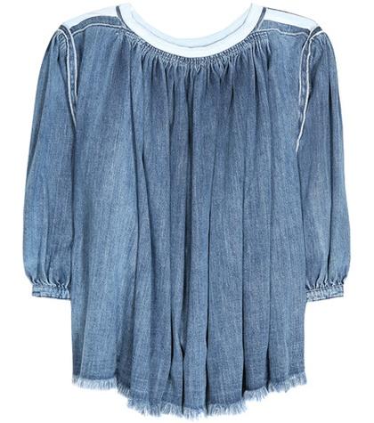 Chlo Denim Blouse