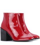 Acne Studios Beth Patent Leather Ankle Boots