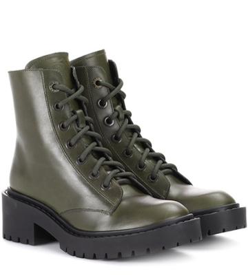 Diane Von Furstenberg Leather Ankle Boots
