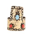 La Doublej Mytheresa.com Exclusive Embellished Brass Indian Bracelet By Ugo Correani