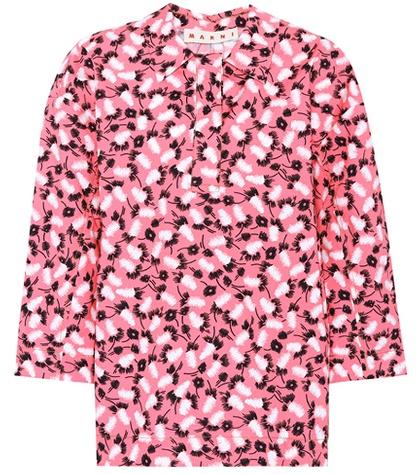 Marni Printed Cotton Shirt