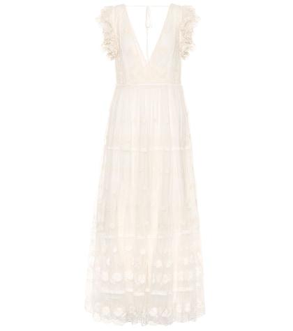Ulla Johnson Fifi Embroidered Maxi Dress