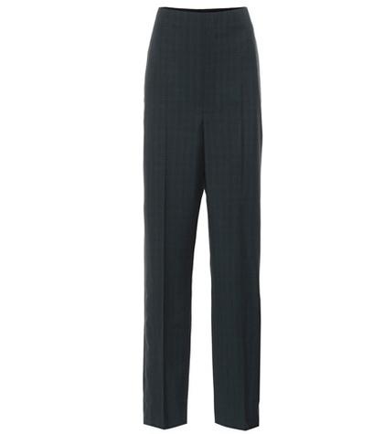 Balenciaga Wool And Mohair Trousers