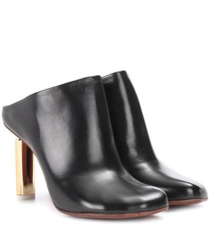 Vetements Leather Mules