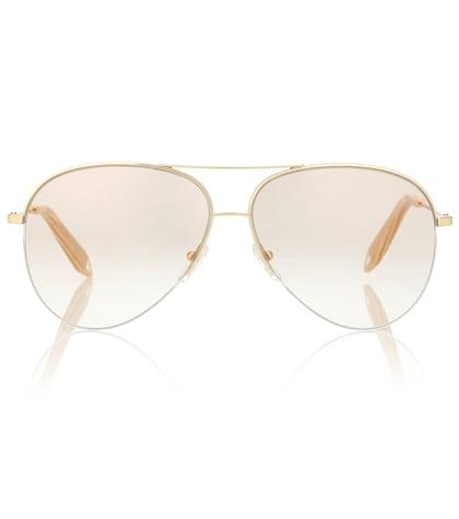 Poupette St Barth Classic Victoria Aviator Sunglasses