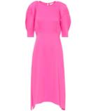 Khaite Cynthia Satin Midi Dress