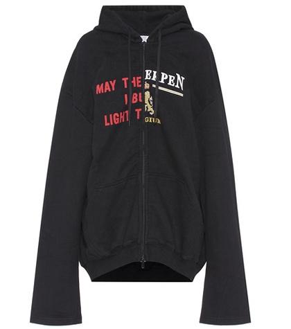 Yves Salomon - Army Printed Cotton-blend Hoodie