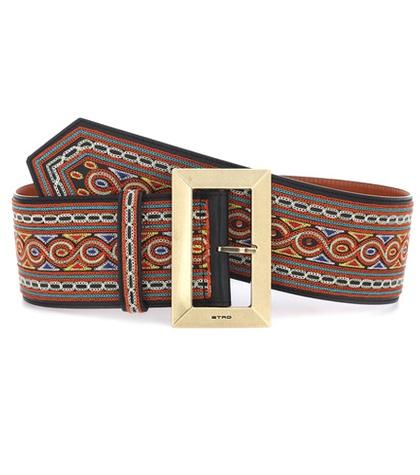 Etro Calf Hair Belt