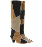 Isabel Marant Ross Suede Knee-high Boots