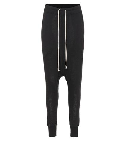 Rick Owens Lillies Wool And Angora-blend Pants