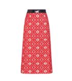 Teatum Jones Florence Embroidered Merino Wool Skirt
