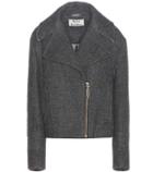 Acne Studios Anson Wool And Linen-blend Biker Jacket