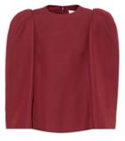 Rag & Bone Silk And Wool-blend Top