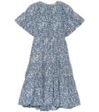 Fendi Kids Rosemarie Printed Cotton Dress