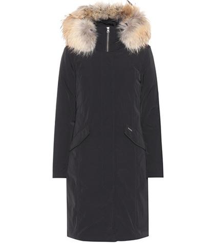 Woolrich Luxury Long Fur-trimmed Parka