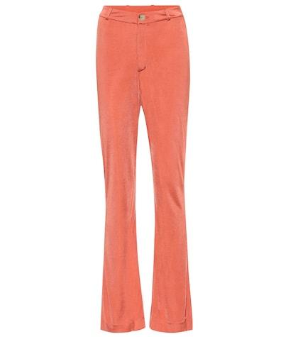 Acne Studios Jersey High-rise Flared Pants