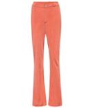Acne Studios Jersey High-rise Flared Pants