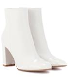 Gianvito Rossi Langley 85 Leather Ankle Boots