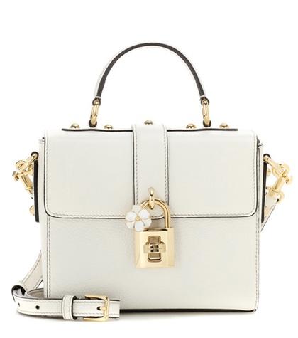 Dolce & Gabbana Dolce Soft Leather Shoulder Bag