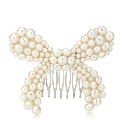 Simone Rocha Faux-pearl Embellished Barrette