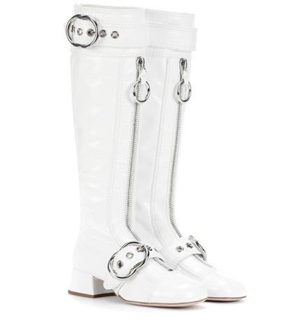 Miu Miu Patent Leather Boots
