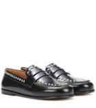 Fenty By Rihanna Fenzay Embellished Leather Loafers