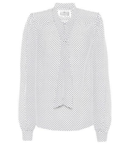 Gianvito Rossi Printed Silk Blouse
