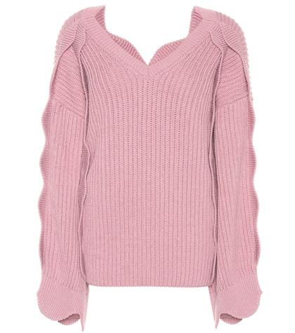 Stella Mccartney Oversized Cotton And Wool Sweater