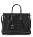 Saint Laurent Sac De Jour Small Embossed Leather Tote