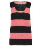 Miu Miu Mohair-blend Sweater Vest