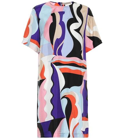 Emilio Pucci Printed Silk-twill Minidress