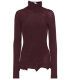 Victoria Beckham Rosie Ribbed Wool Sweater