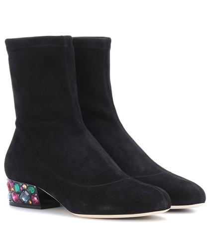 Jimmy Choo Maisie 35 Suede Ankle Boots