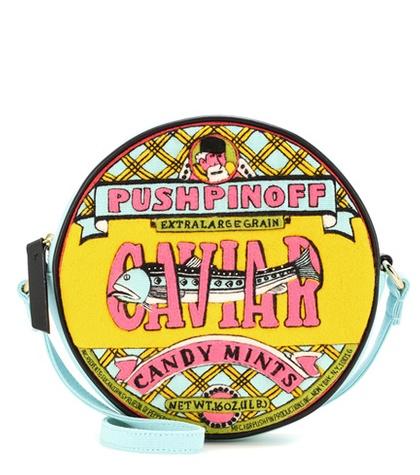 Olympia Le-tan Caviar Round Crossbody