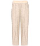 Mr & Mrs Italy Alpaca-blend Cropped Trousers