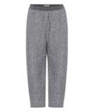 Agnona Cropped Alpaca-blend Trousers