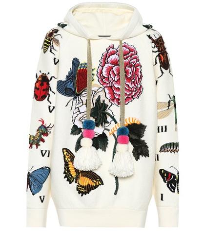 Balenciaga Wool-blend Hoodie